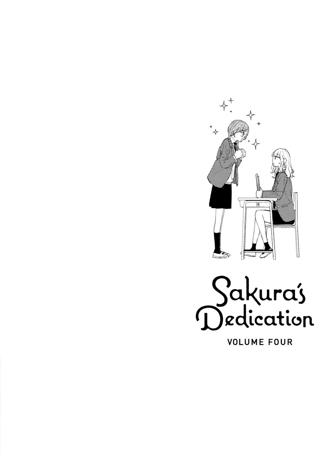 Read Sakura's Dedication Manga Online
