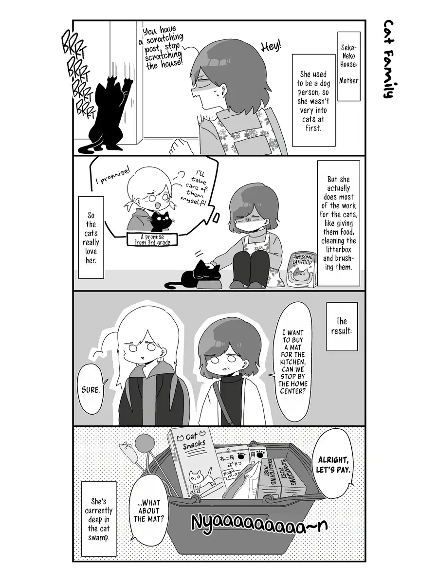 Read Sekai wo Teki ni Mawashitemo Neko wo Aishiteru Manga Online