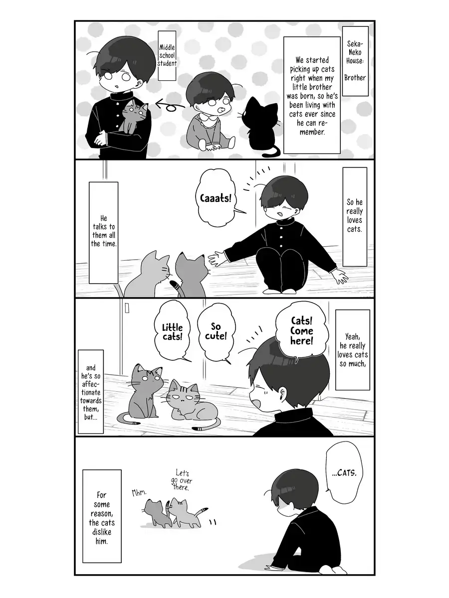 Read Sekai wo Teki ni Mawashitemo Neko wo Aishiteru Manga Online