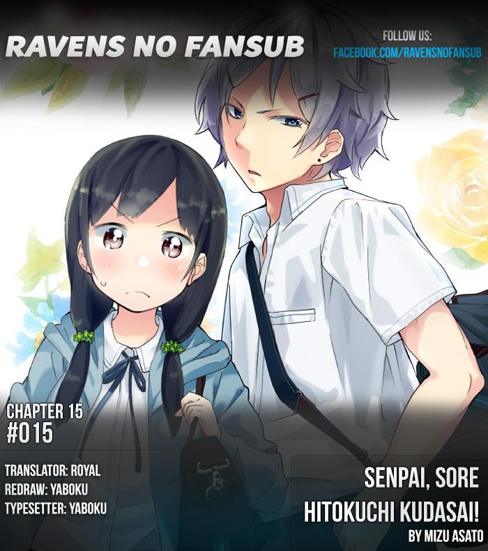 Read Senpai, Sore Hitokuchi Kudasai! Manga Online
