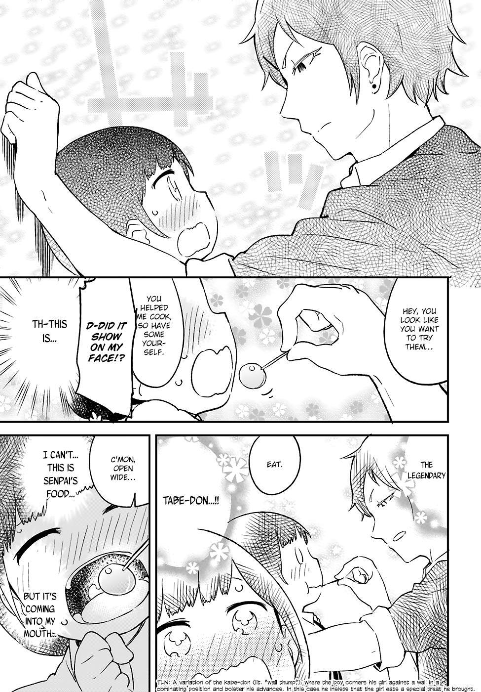 Read Senpai, Sore Hitokuchi Kudasai! Manga Online