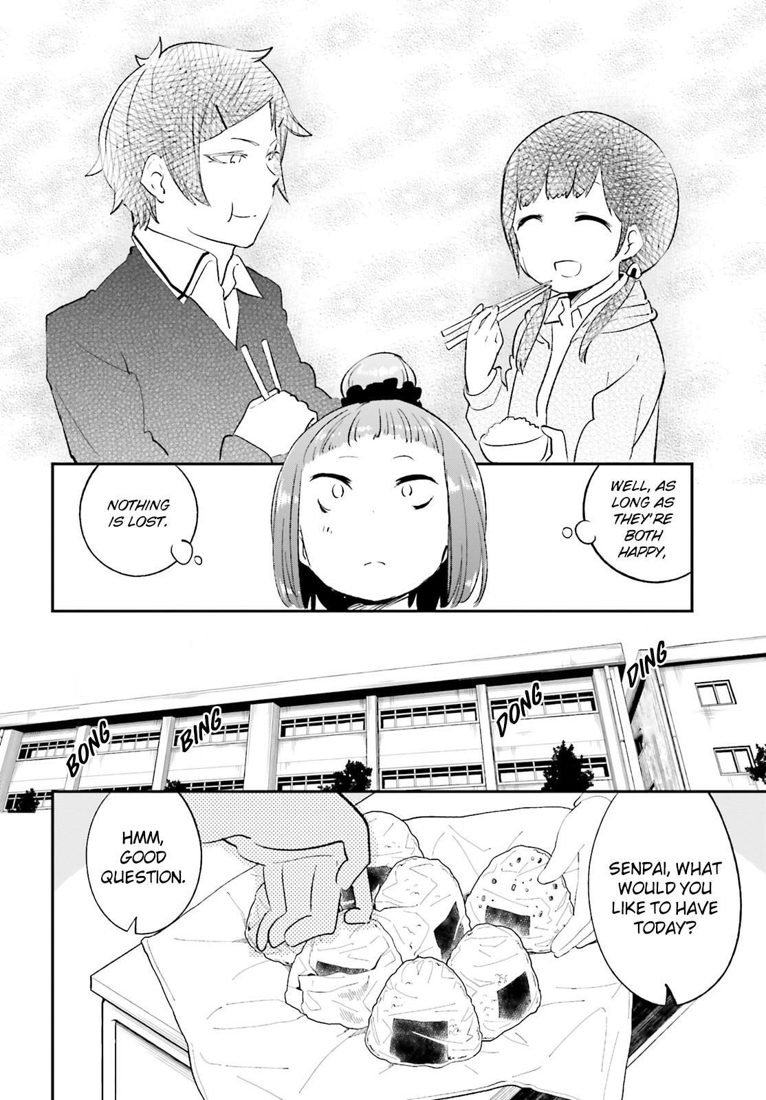 Read Senpai, Sore Hitokuchi Kudasai! Manga Online