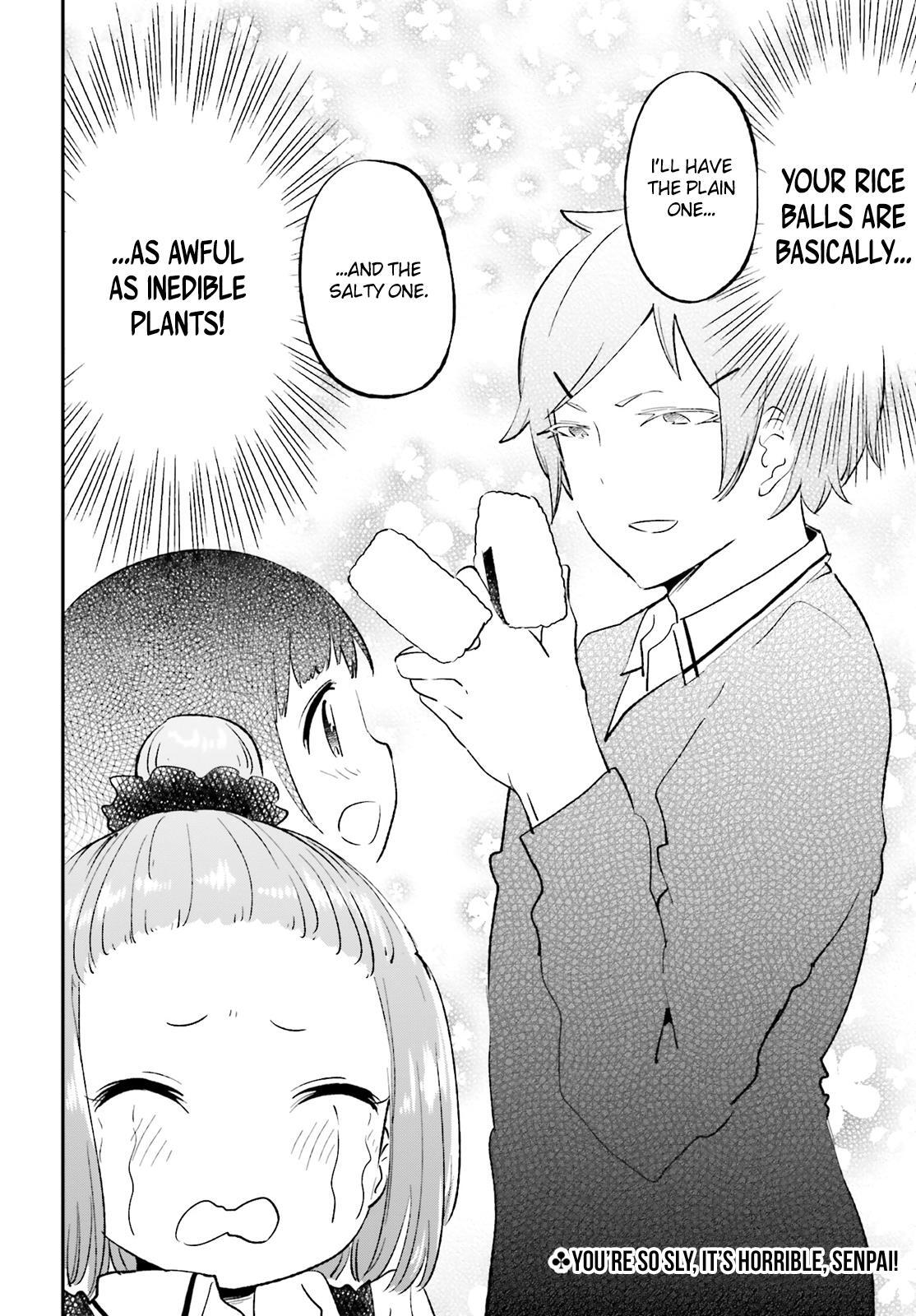 Read Senpai, Sore Hitokuchi Kudasai! Manga Online