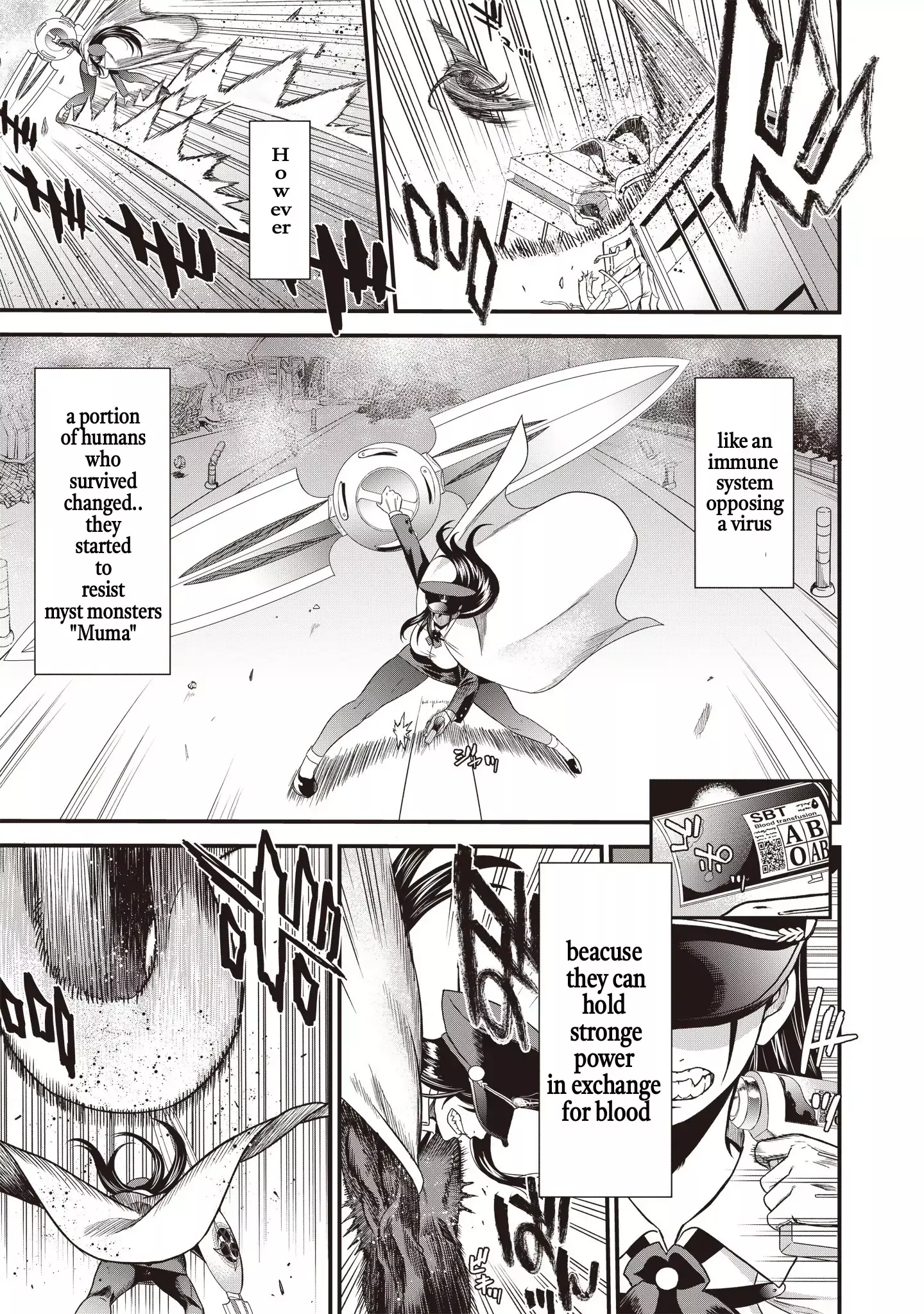 Read Setsuri Kyoujin Taisen Vampire Myst Manga Online