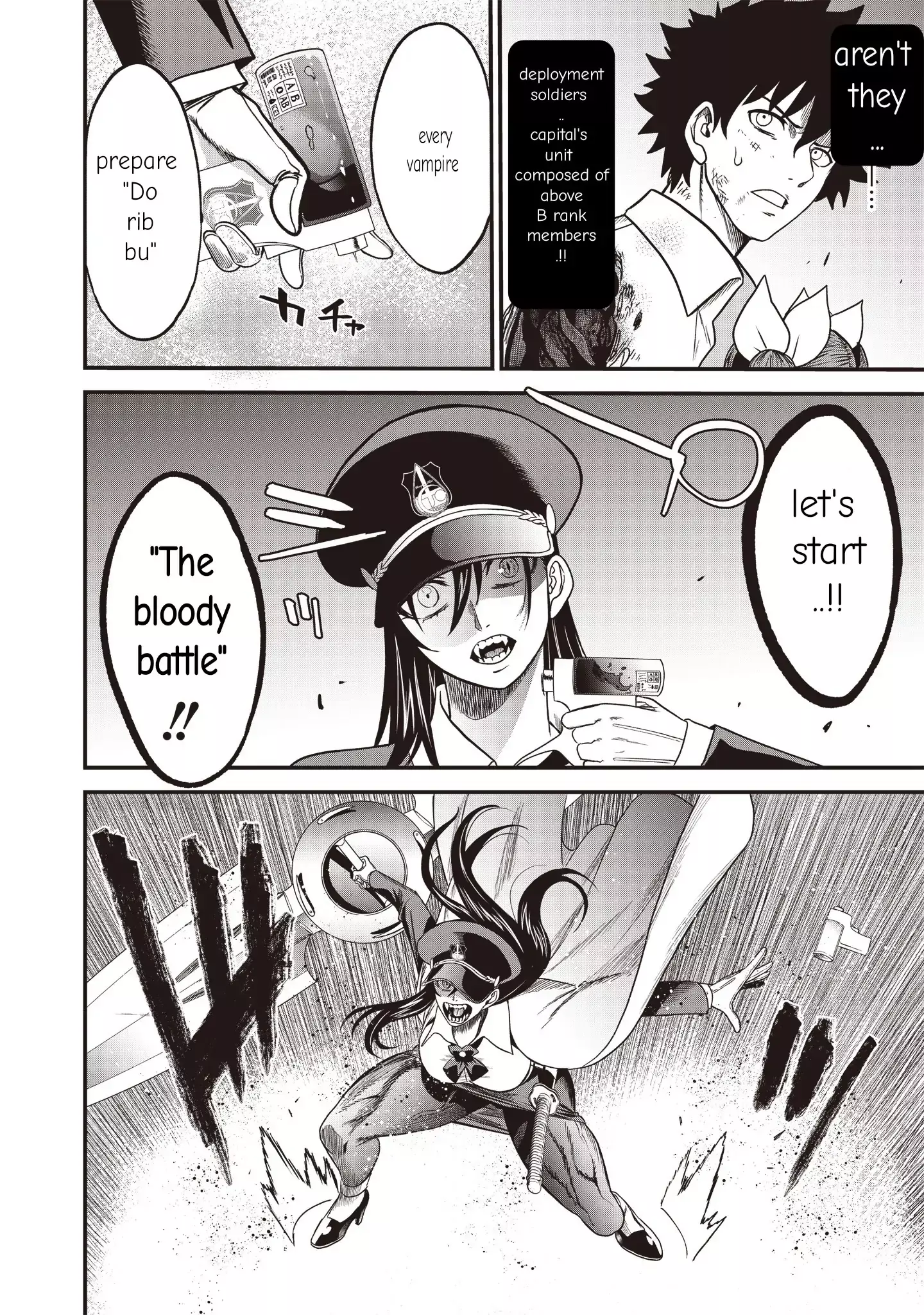 Read Setsuri Kyoujin Taisen Vampire Myst Manga Online