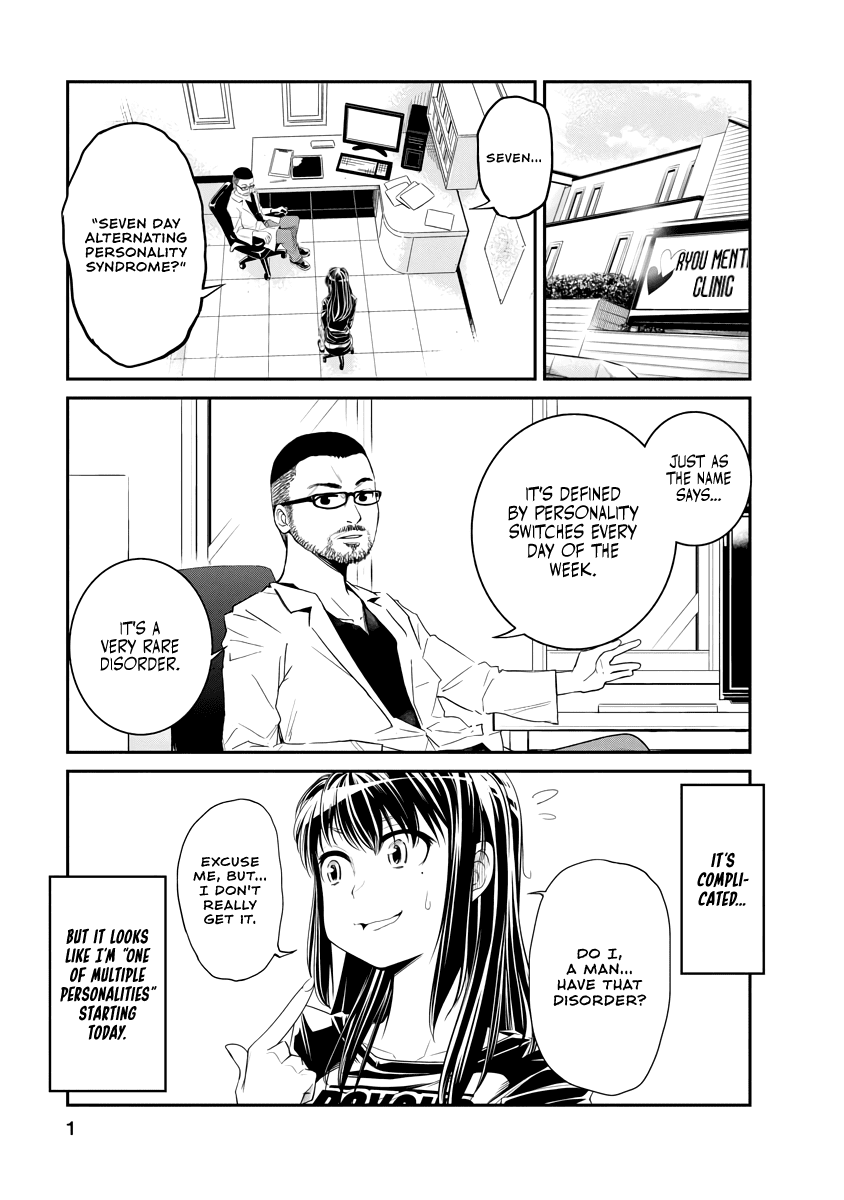 Read Seven Day Alternating Personality Syndrome Manga Online