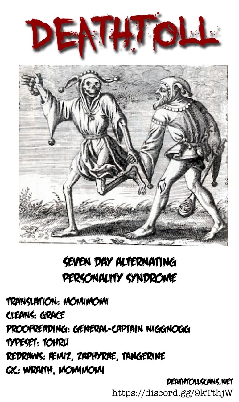 Read Seven Day Alternating Personality Syndrome Manga Online
