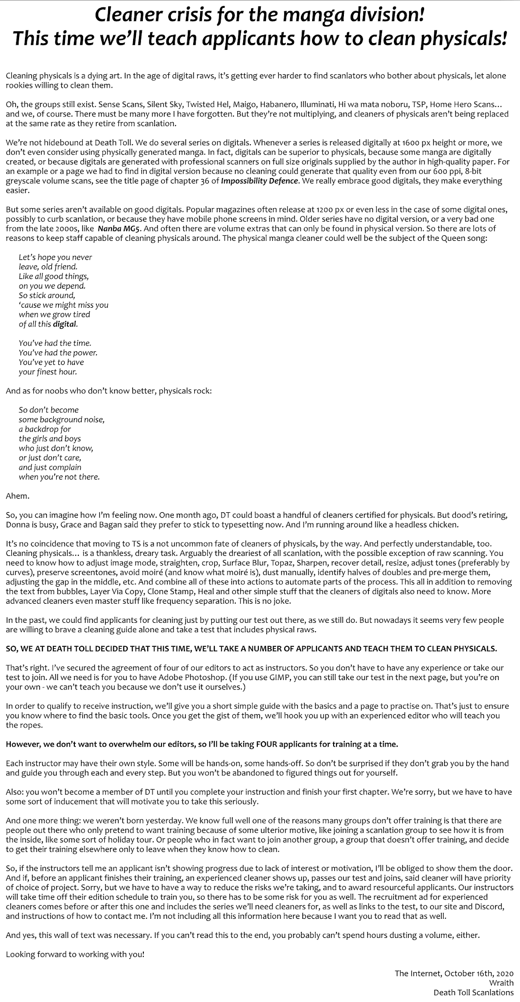 Read Seven Day Alternating Personality Syndrome Manga Online