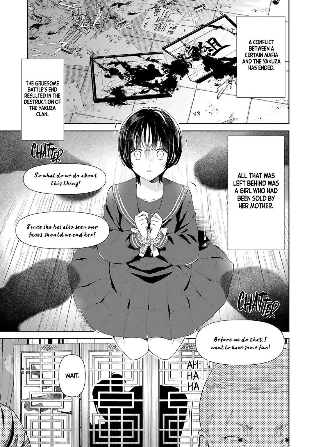 Read Sewayaki Mafia to Hakkou Shoujo Manga Online