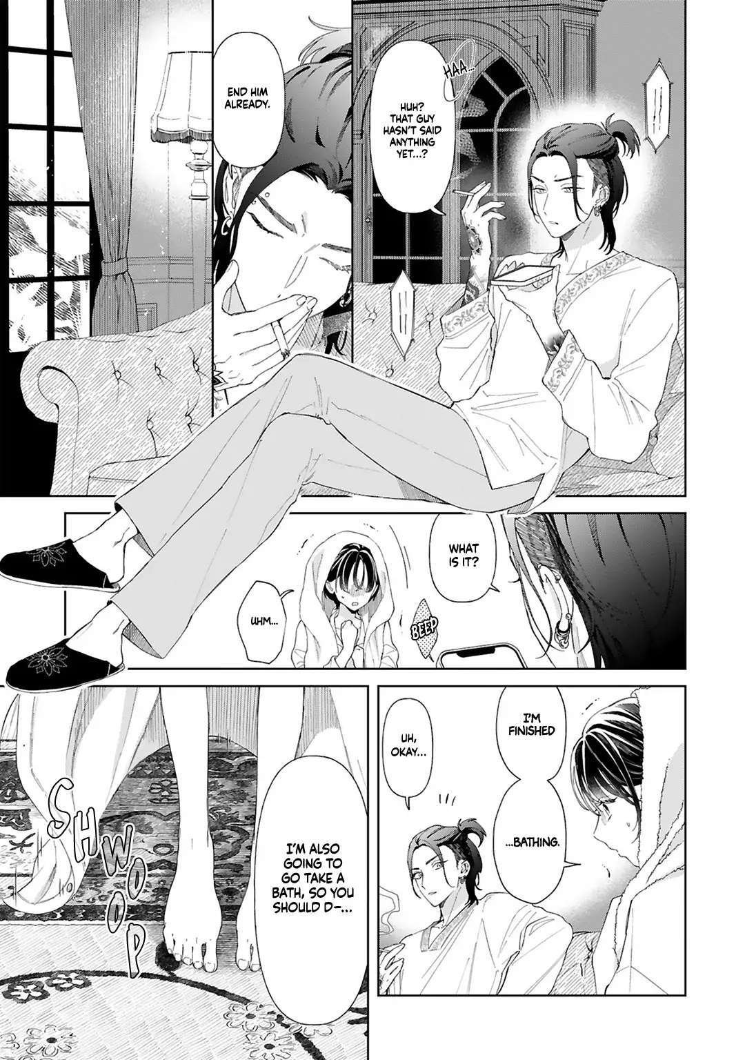 Read Sewayaki Mafia to Hakkou Shoujo Manga Online