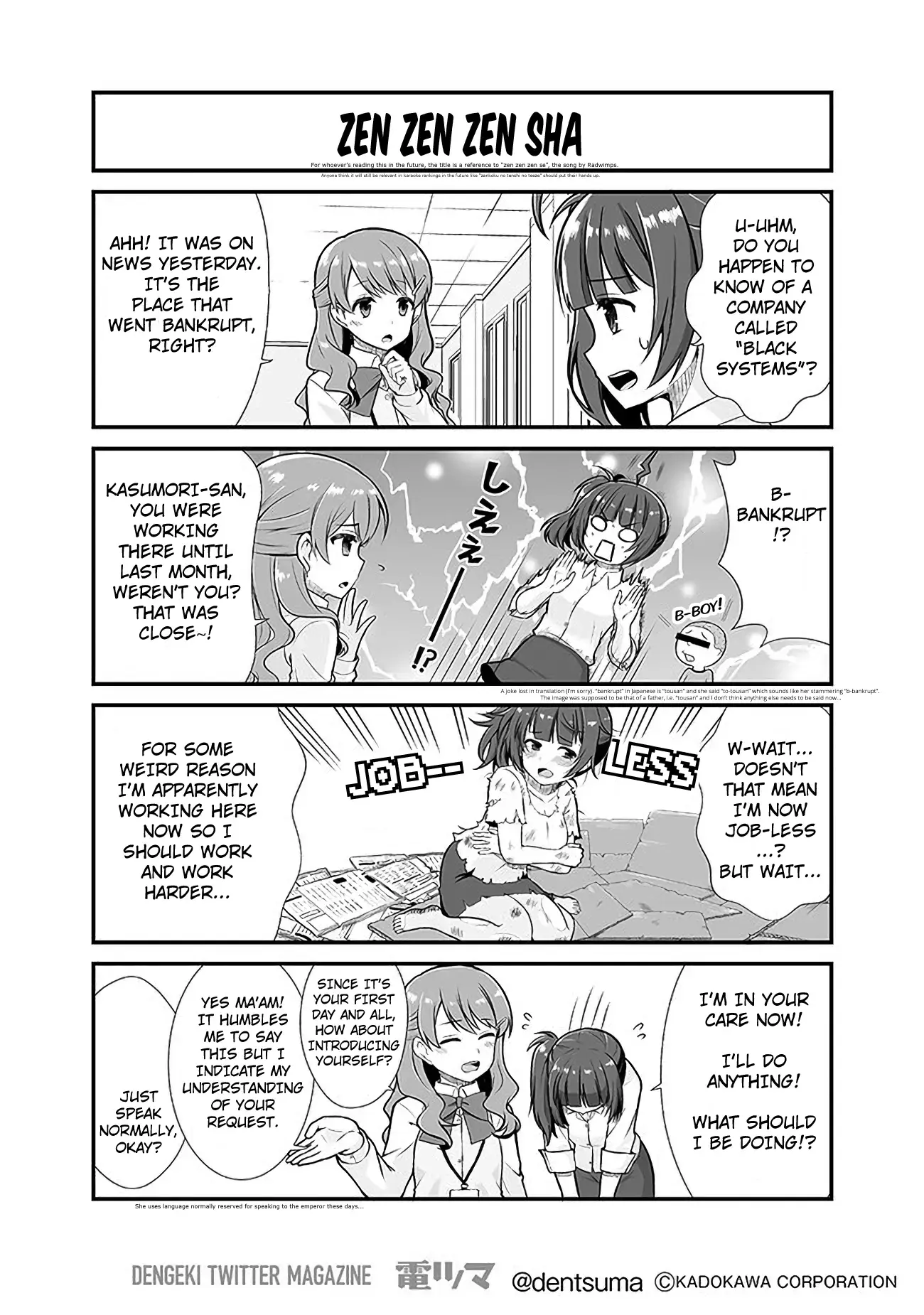 Read Shachiku ga Isekai ni Tobasareta to Omottara White Kigyou Datta Manga Online