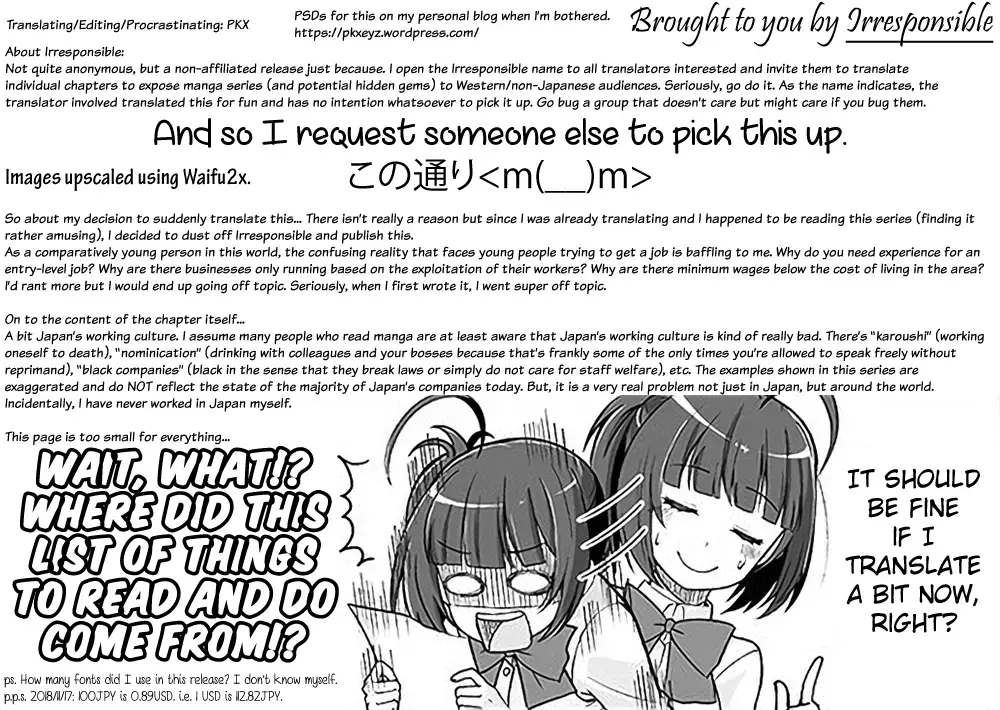 Read Shachiku ga Isekai ni Tobasareta to Omottara White Kigyou Datta Manga Online