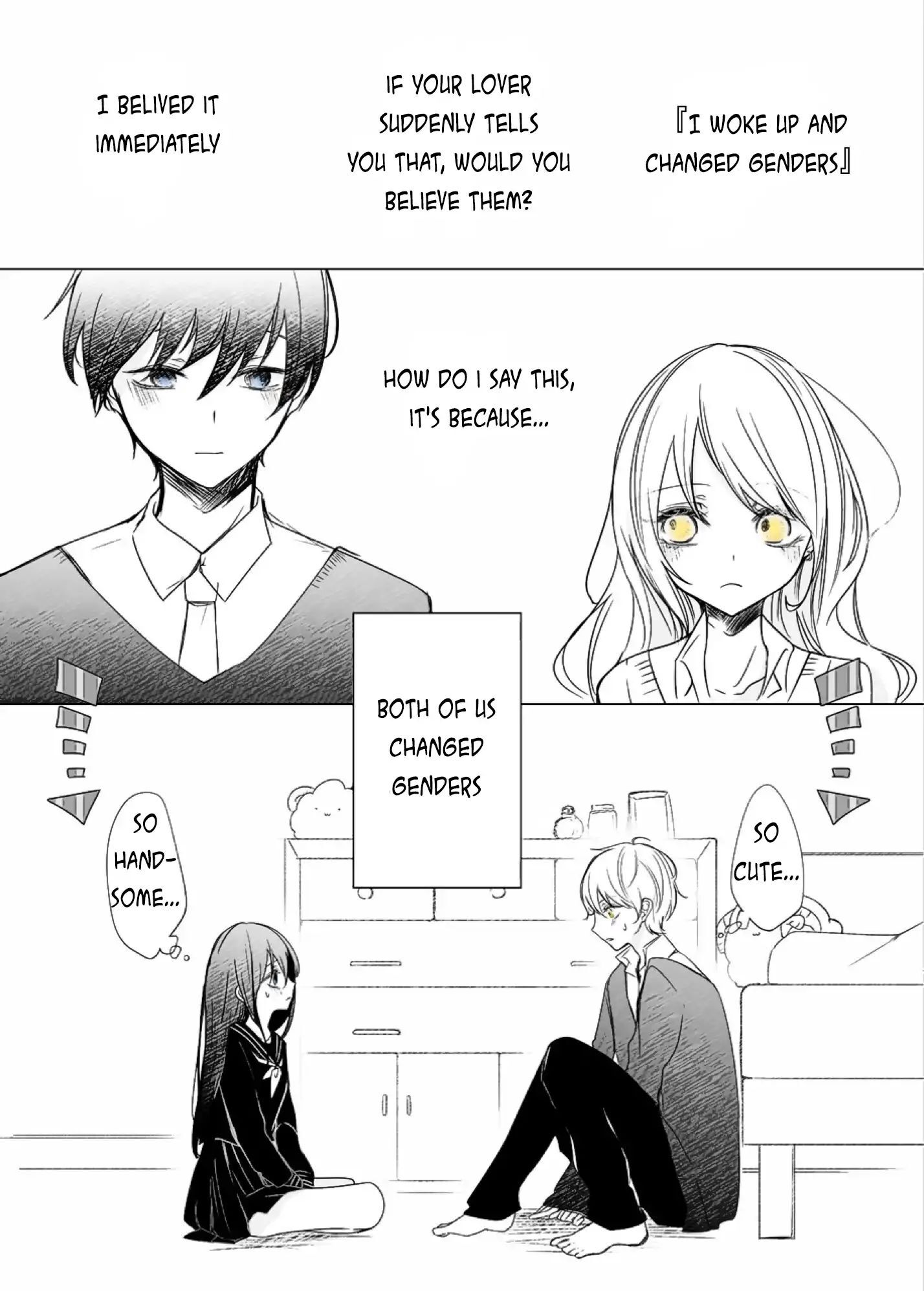 Read She Became Handsome and He Became Cute Manga Online