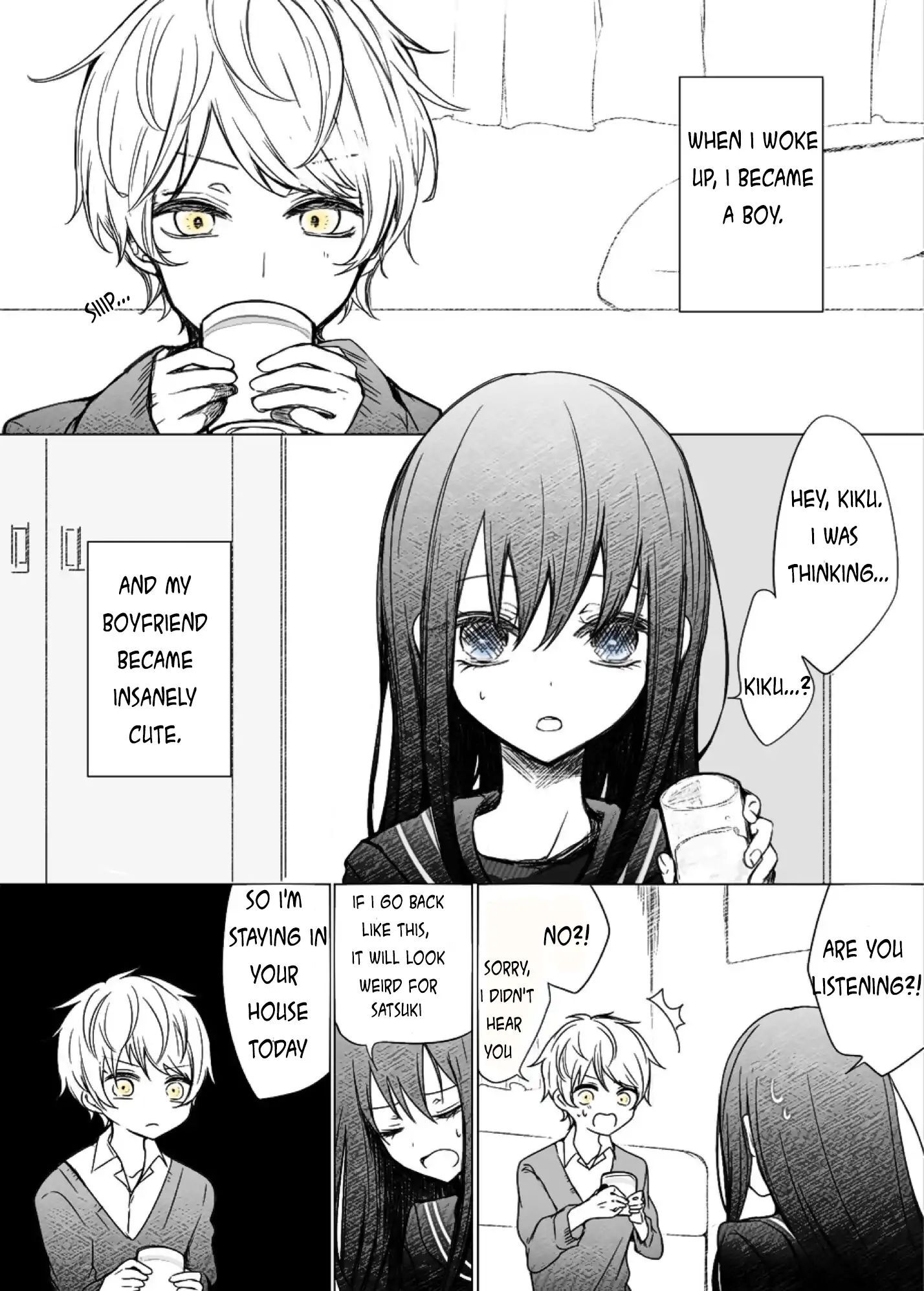 Read She Became Handsome and He Became Cute Manga Online