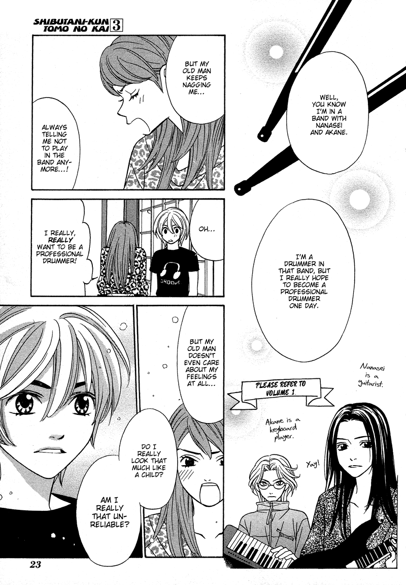 Read Shibutani-kun Tomo no Kai Manga Online