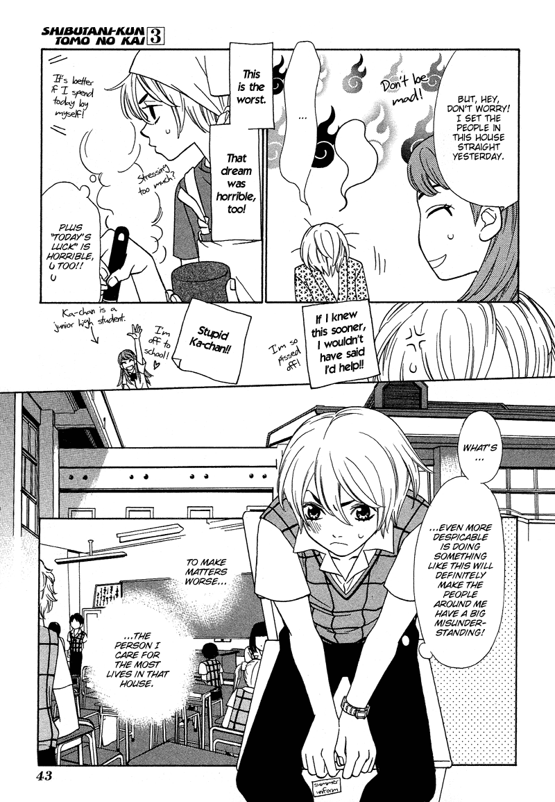 Read Shibutani-kun Tomo no Kai Manga Online