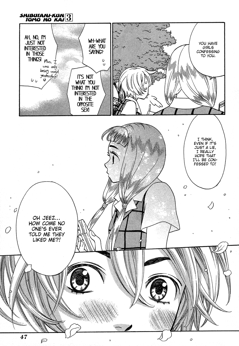 Read Shibutani-kun Tomo no Kai Manga Online