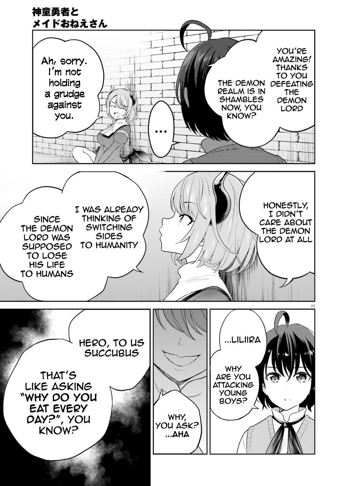 Read Shindou Yuusha to Maid Onee-san Manga Online