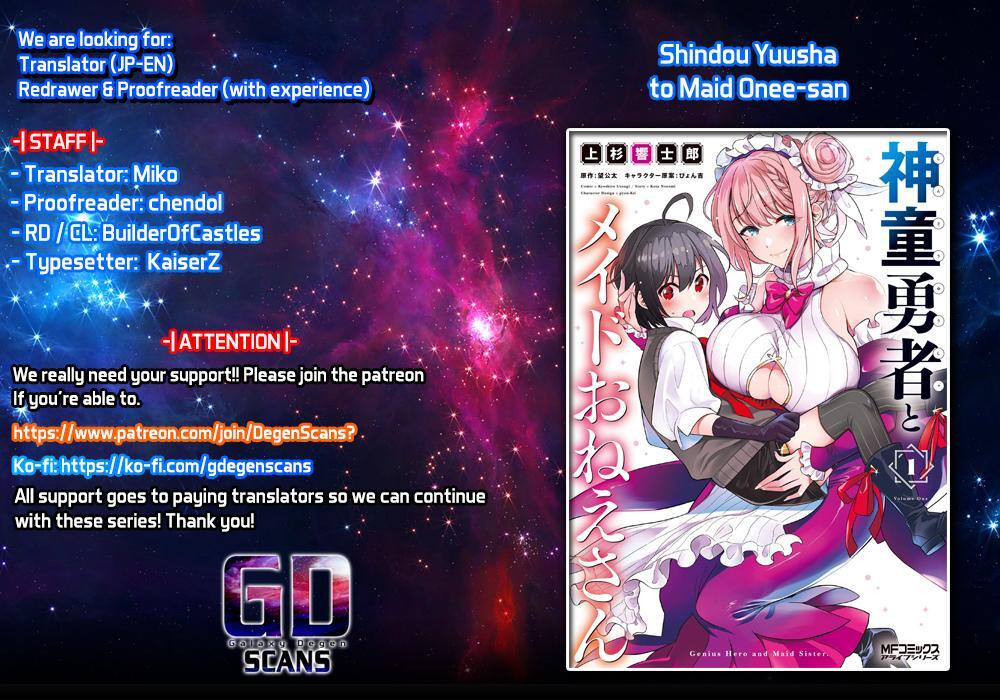 Read Shindou Yuusha to Maid Onee-san Manga Online