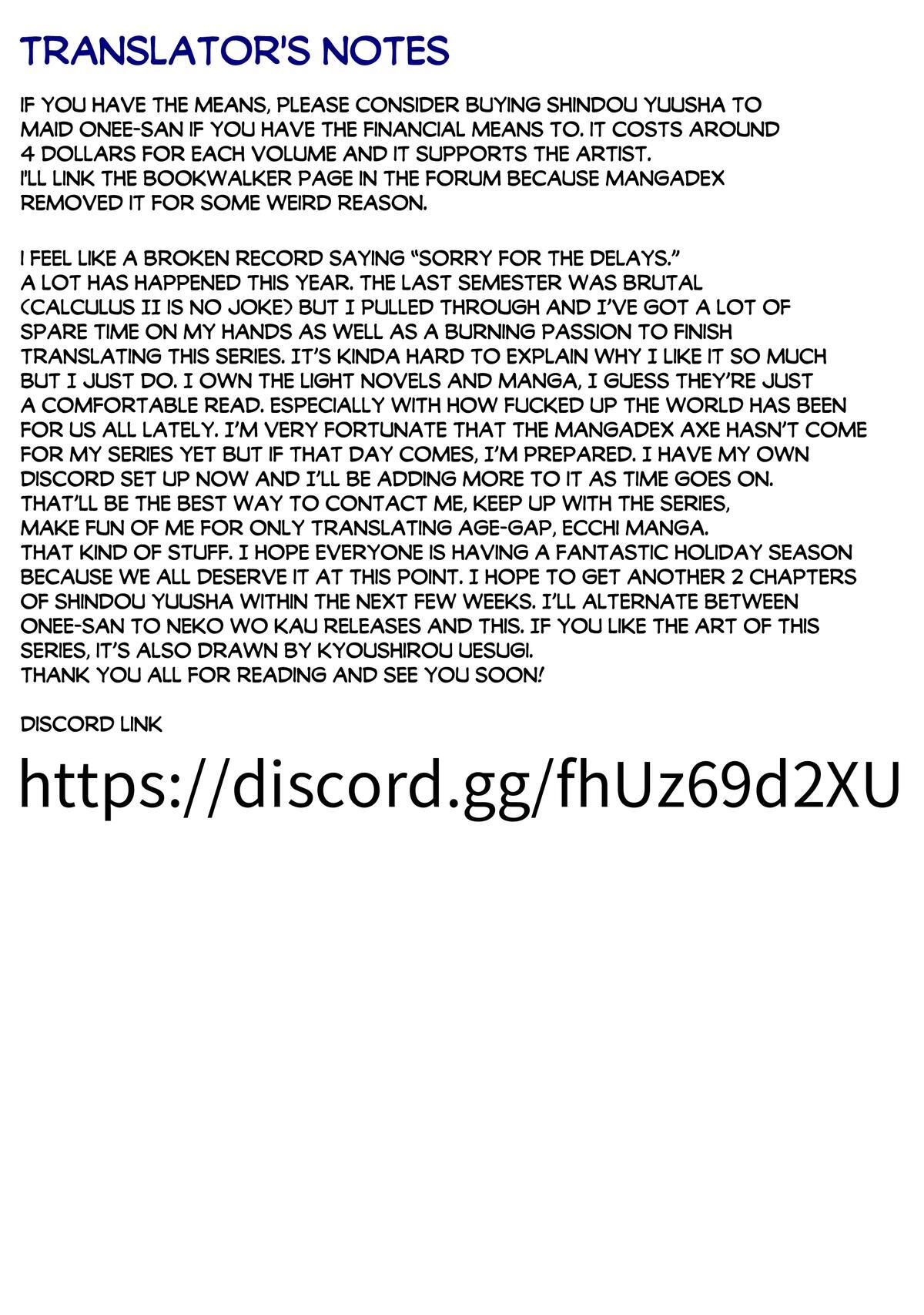 Read Shindou Yuusha to Maid Onee-san Manga Online