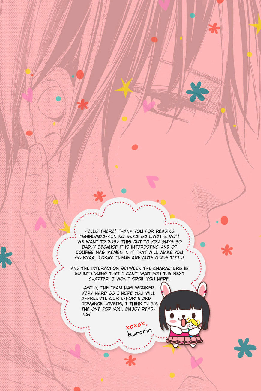 Read Shinomiya-kun no Sekai ga Owatte mo Manga Online