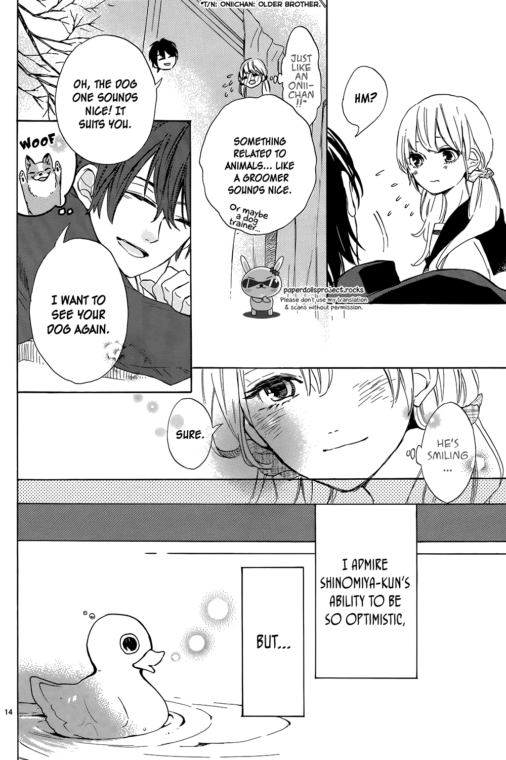 Read Shinomiya-kun no Sekai ga Owatte mo Manga Online