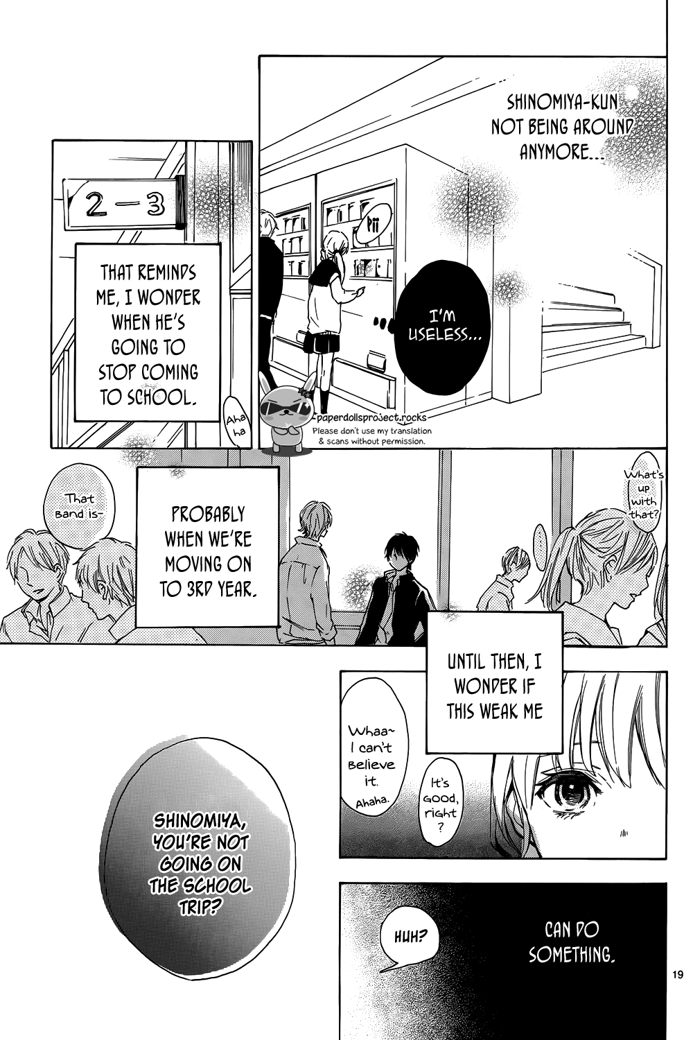 Read Shinomiya-kun no Sekai ga Owatte mo Manga Online