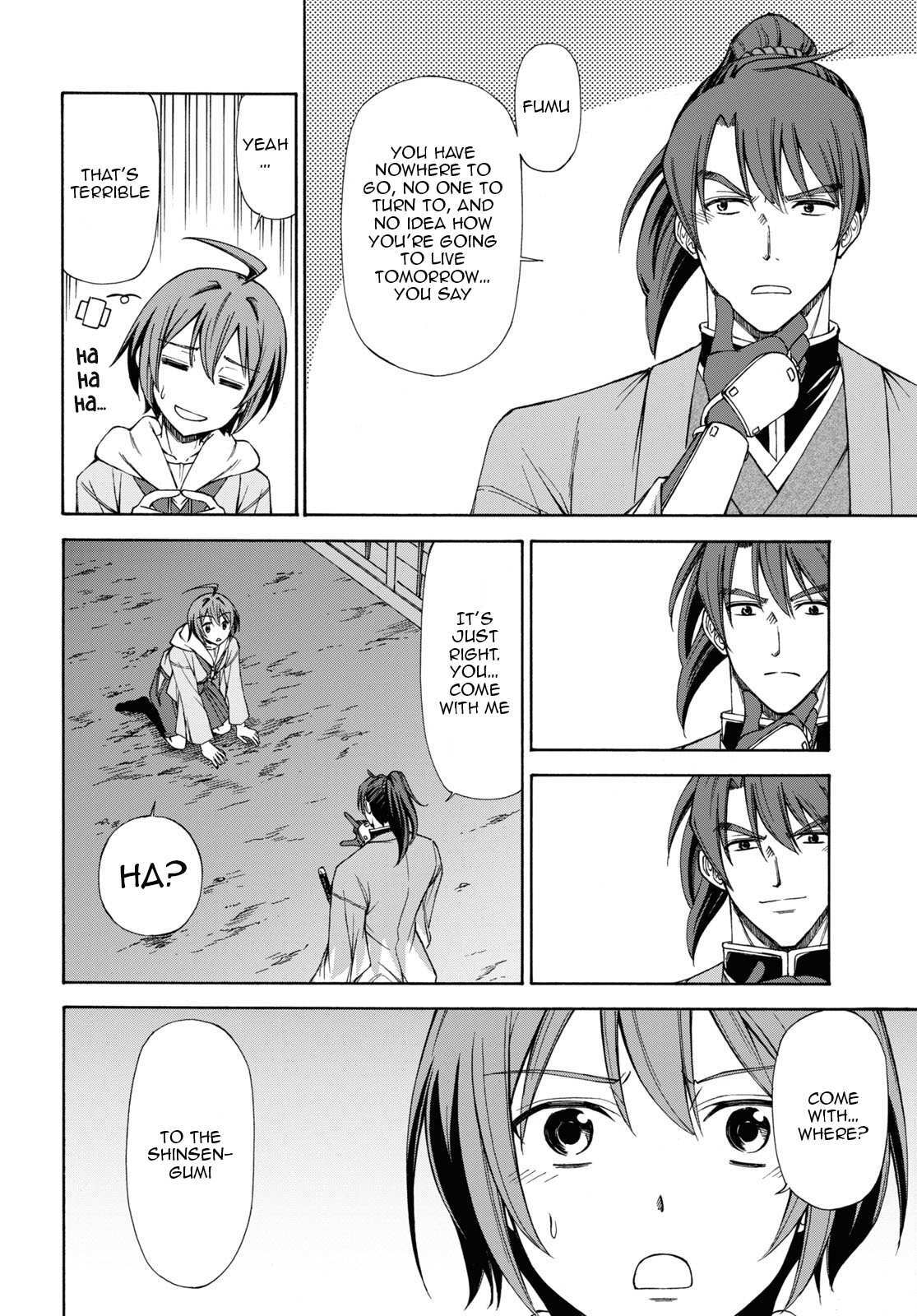 Read Shinsengumi Chuubou Roku Manga Online