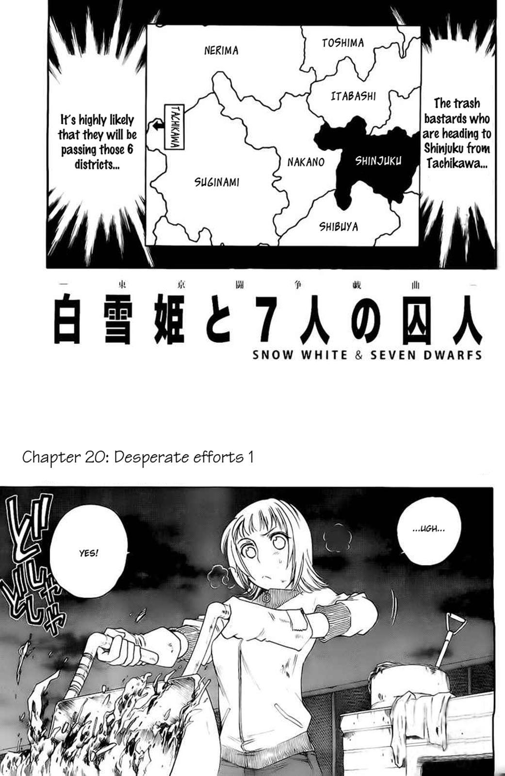 Read Shirayukihime to 7-nin no Shuujin Manga Online