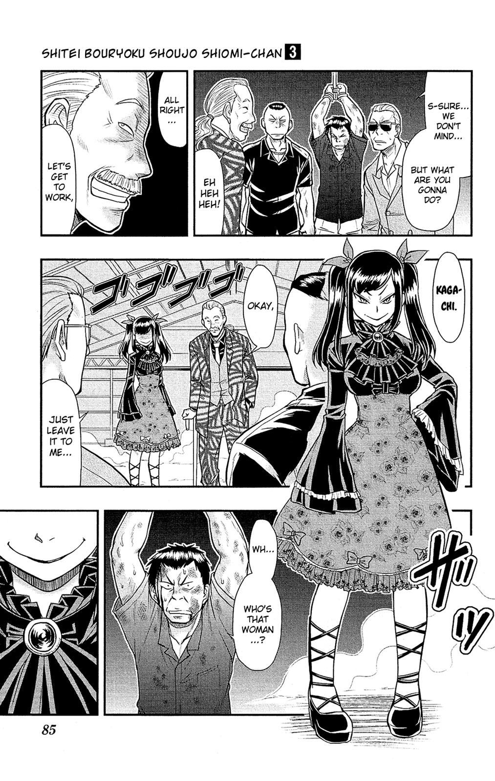 Read Shitei Bouryoku Shoujo Shiomi-chan Manga Online