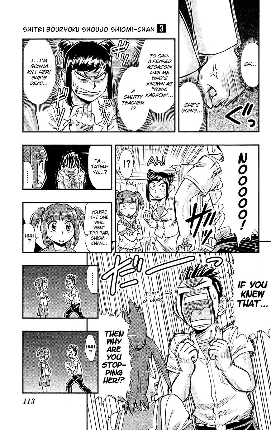 Read Shitei Bouryoku Shoujo Shiomi-chan Manga Online