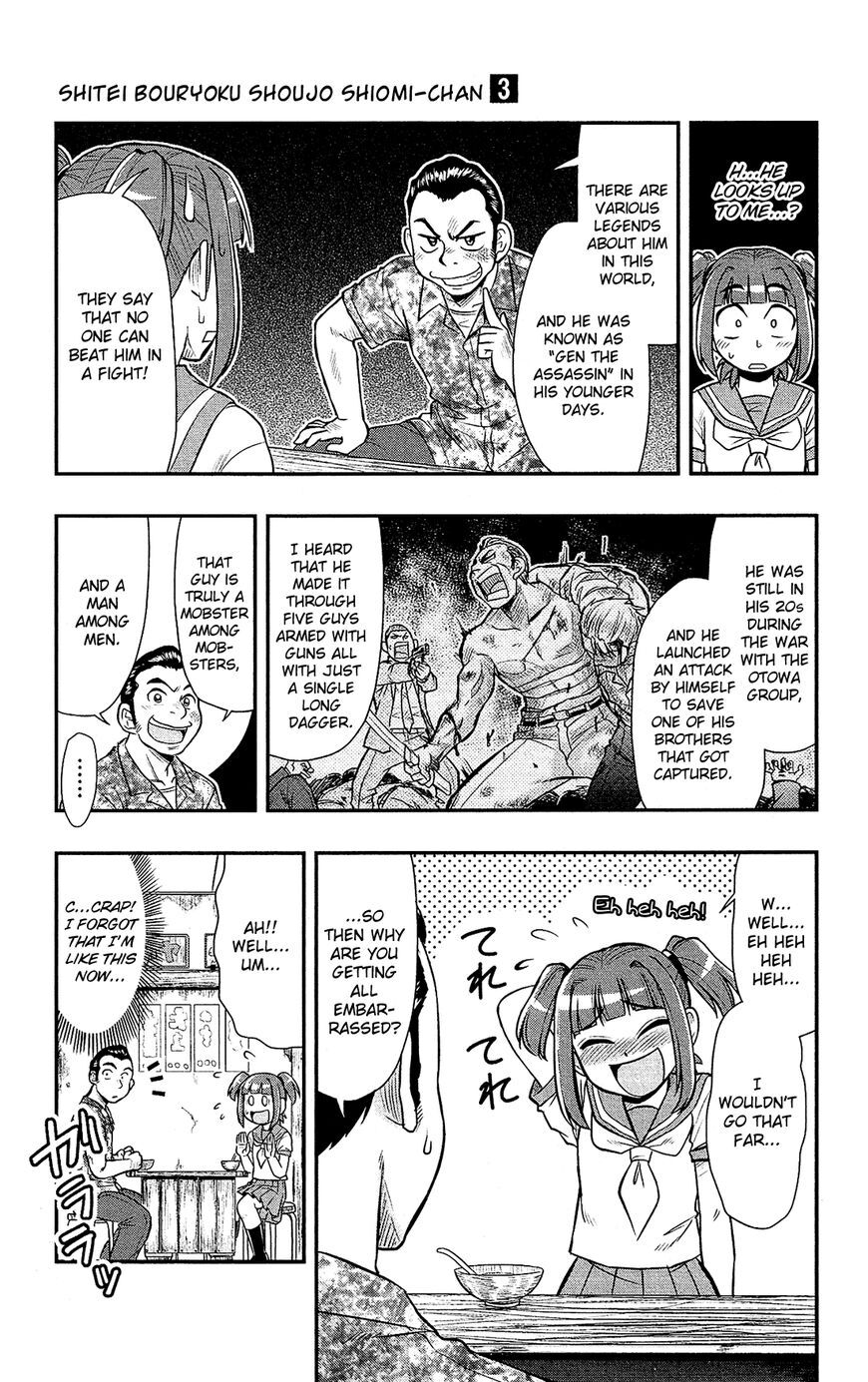 Read Shitei Bouryoku Shoujo Shiomi-chan Manga Online
