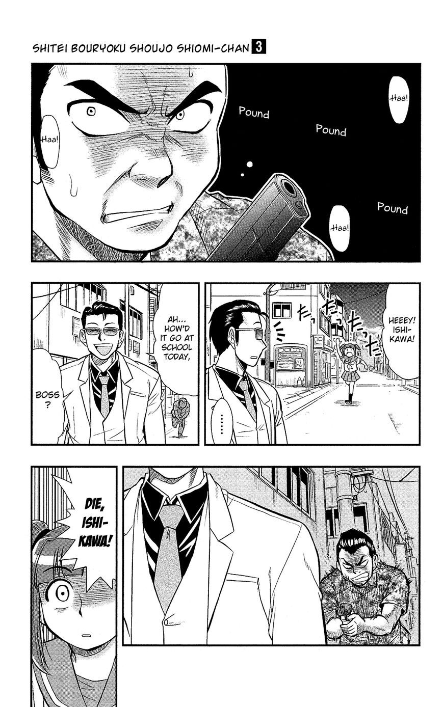Read Shitei Bouryoku Shoujo Shiomi-chan Manga Online