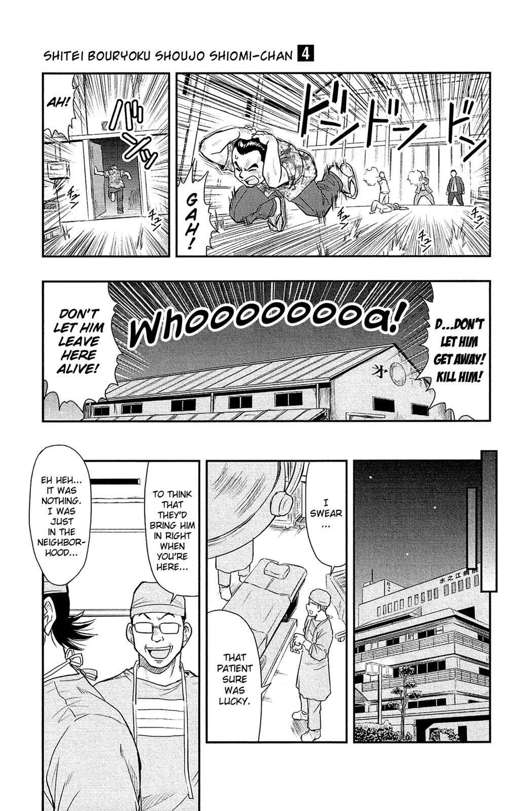 Read Shitei Bouryoku Shoujo Shiomi-chan Manga Online