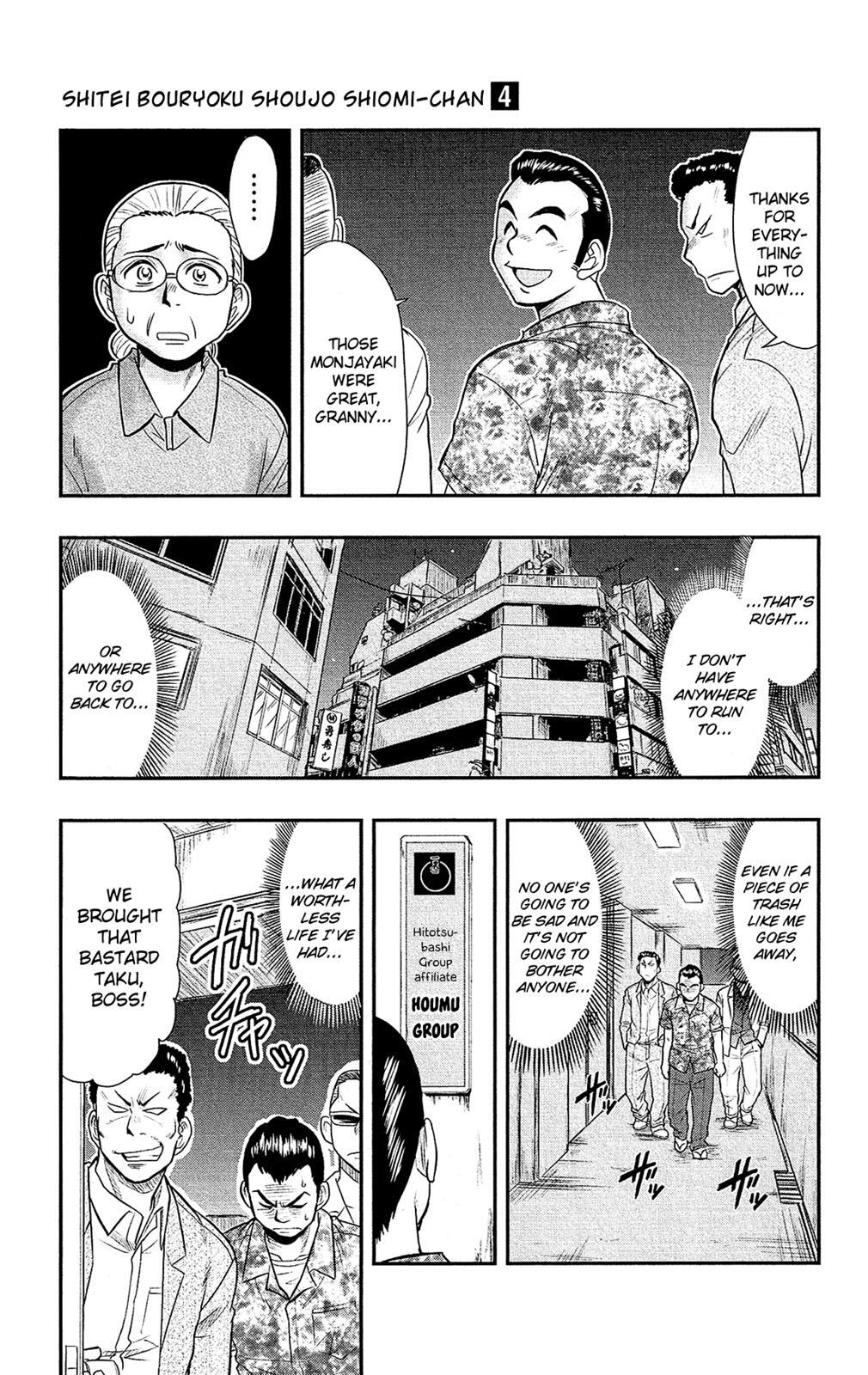 Read Shitei Bouryoku Shoujo Shiomi-chan Manga Online