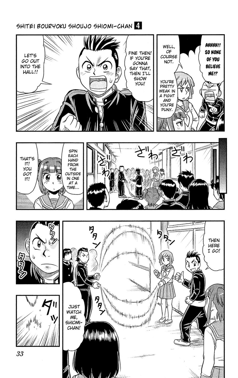 Read Shitei Bouryoku Shoujo Shiomi-chan Manga Online