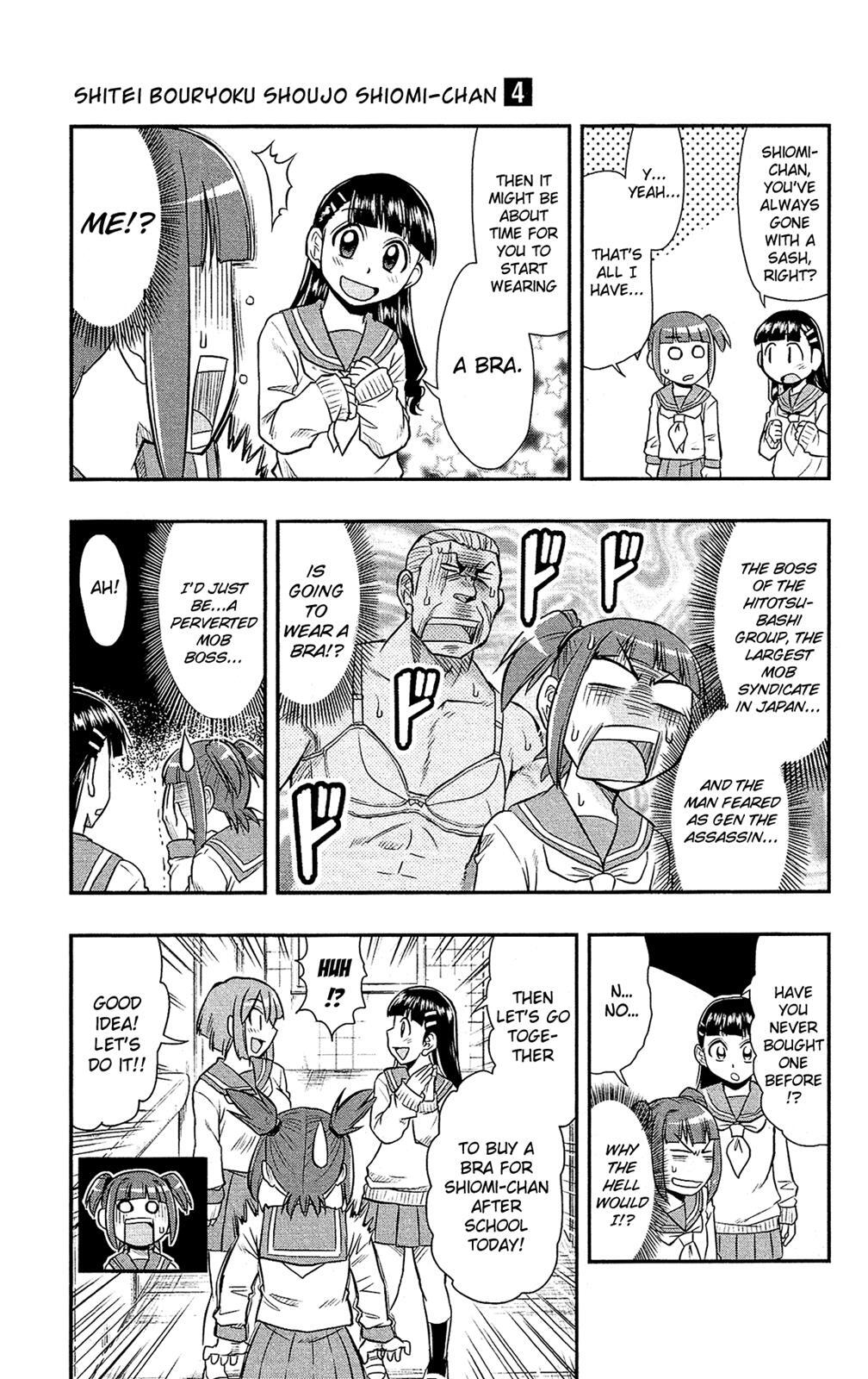 Read Shitei Bouryoku Shoujo Shiomi-chan Manga Online