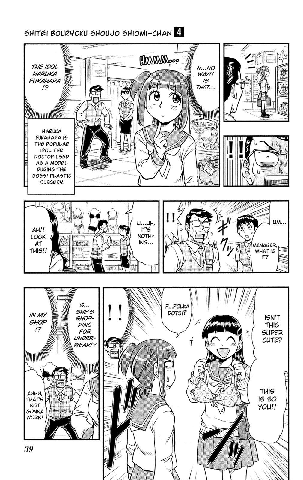 Read Shitei Bouryoku Shoujo Shiomi-chan Manga Online