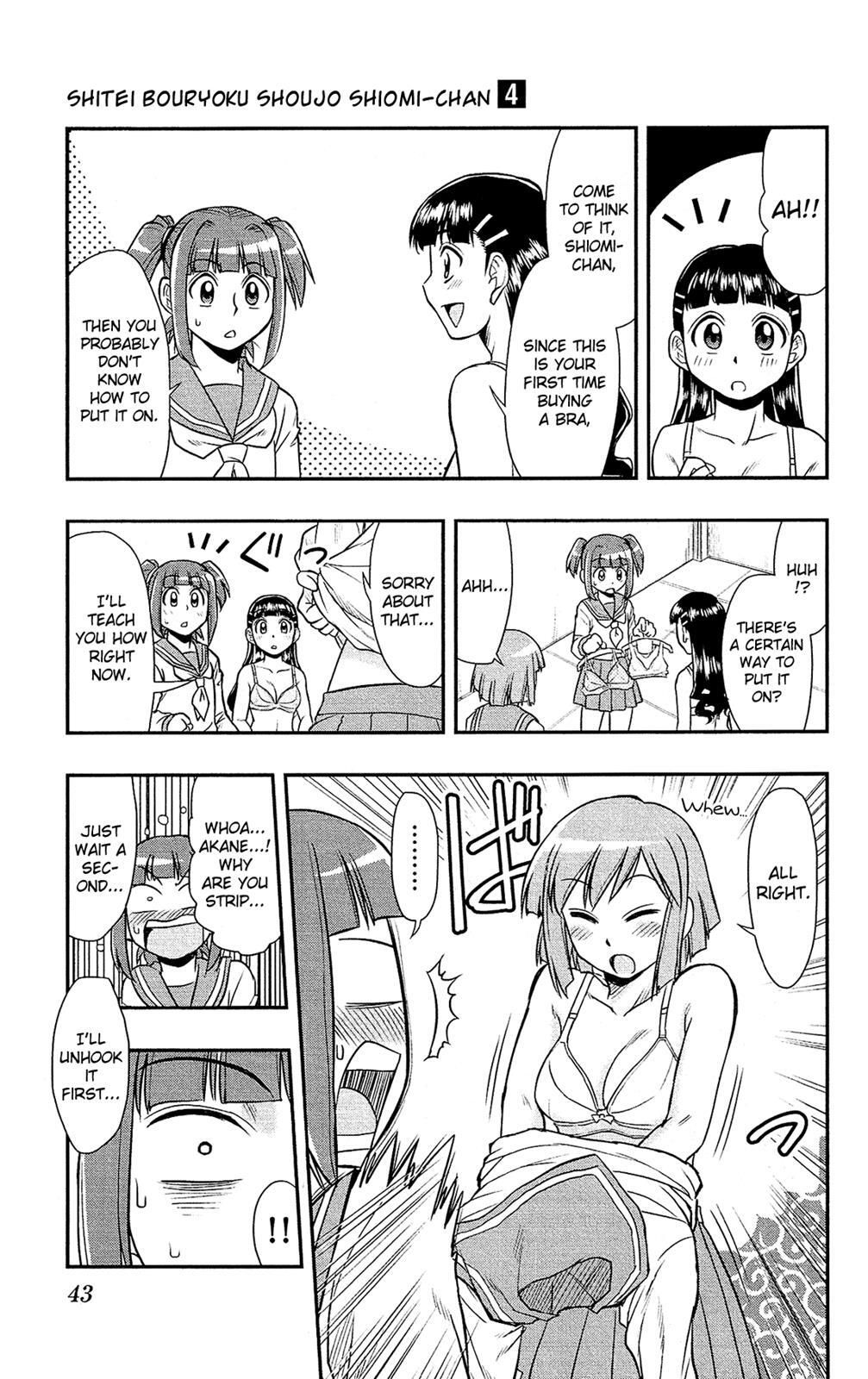 Read Shitei Bouryoku Shoujo Shiomi-chan Manga Online