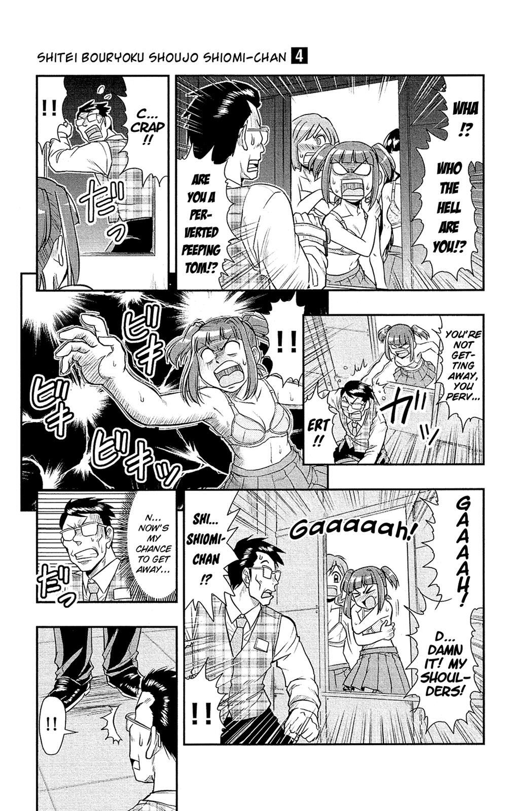 Read Shitei Bouryoku Shoujo Shiomi-chan Manga Online