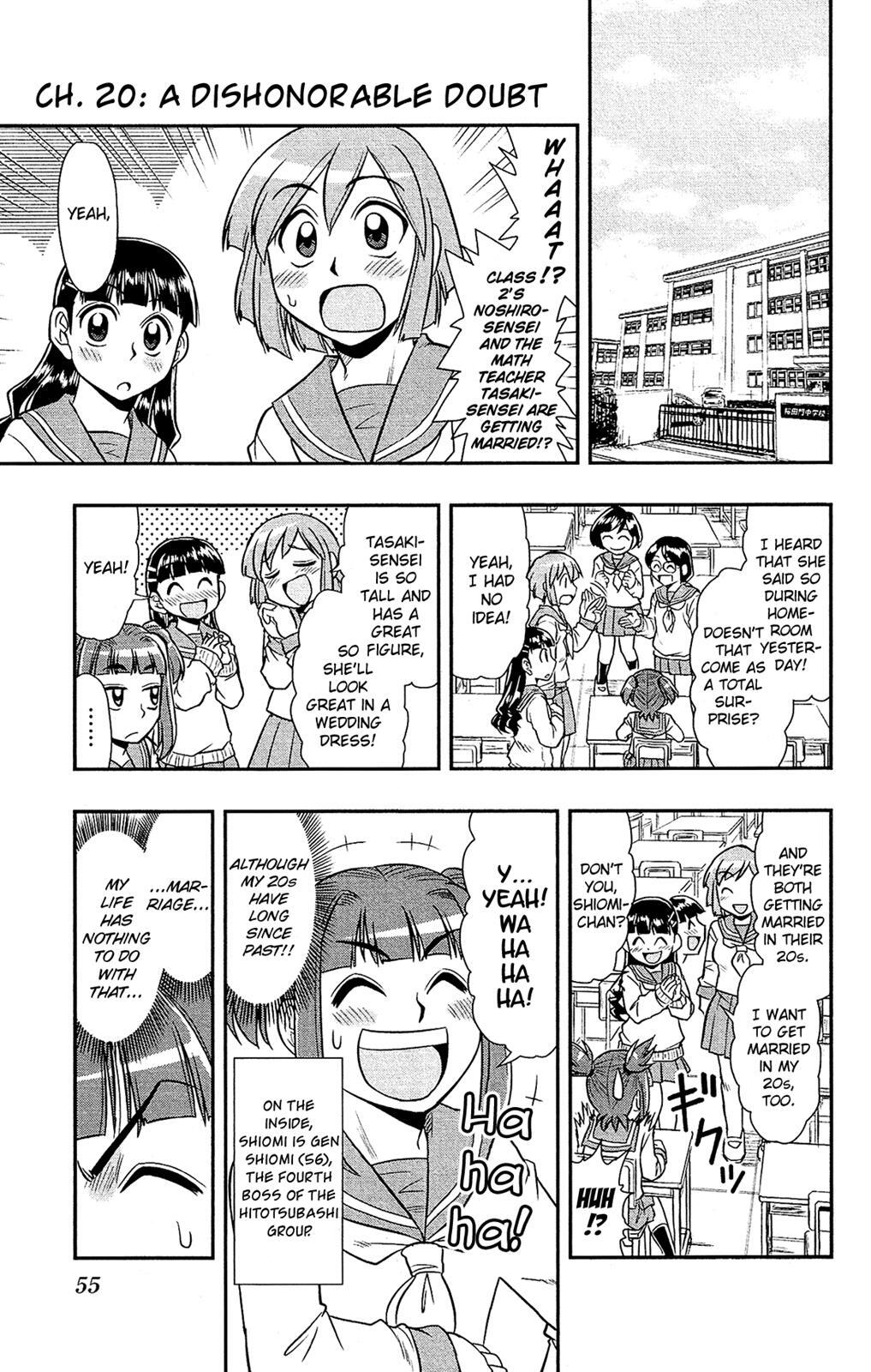 Read Shitei Bouryoku Shoujo Shiomi-chan Manga Online