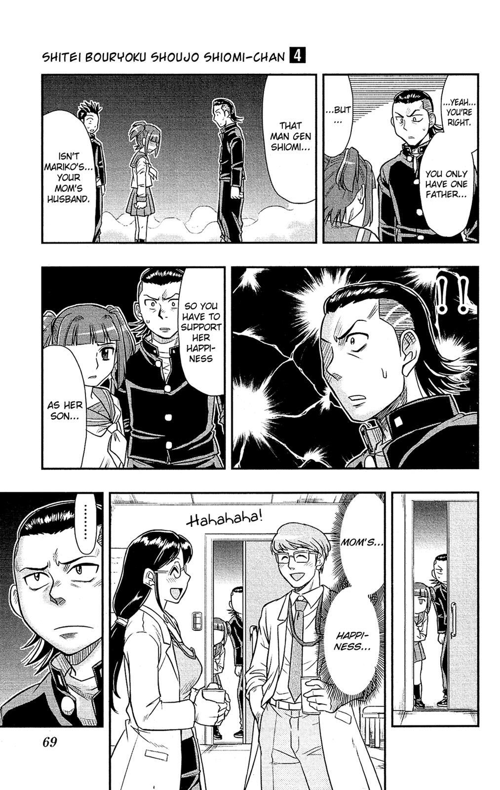 Read Shitei Bouryoku Shoujo Shiomi-chan Manga Online