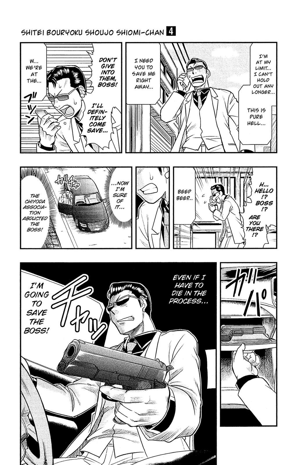 Read Shitei Bouryoku Shoujo Shiomi-chan Manga Online