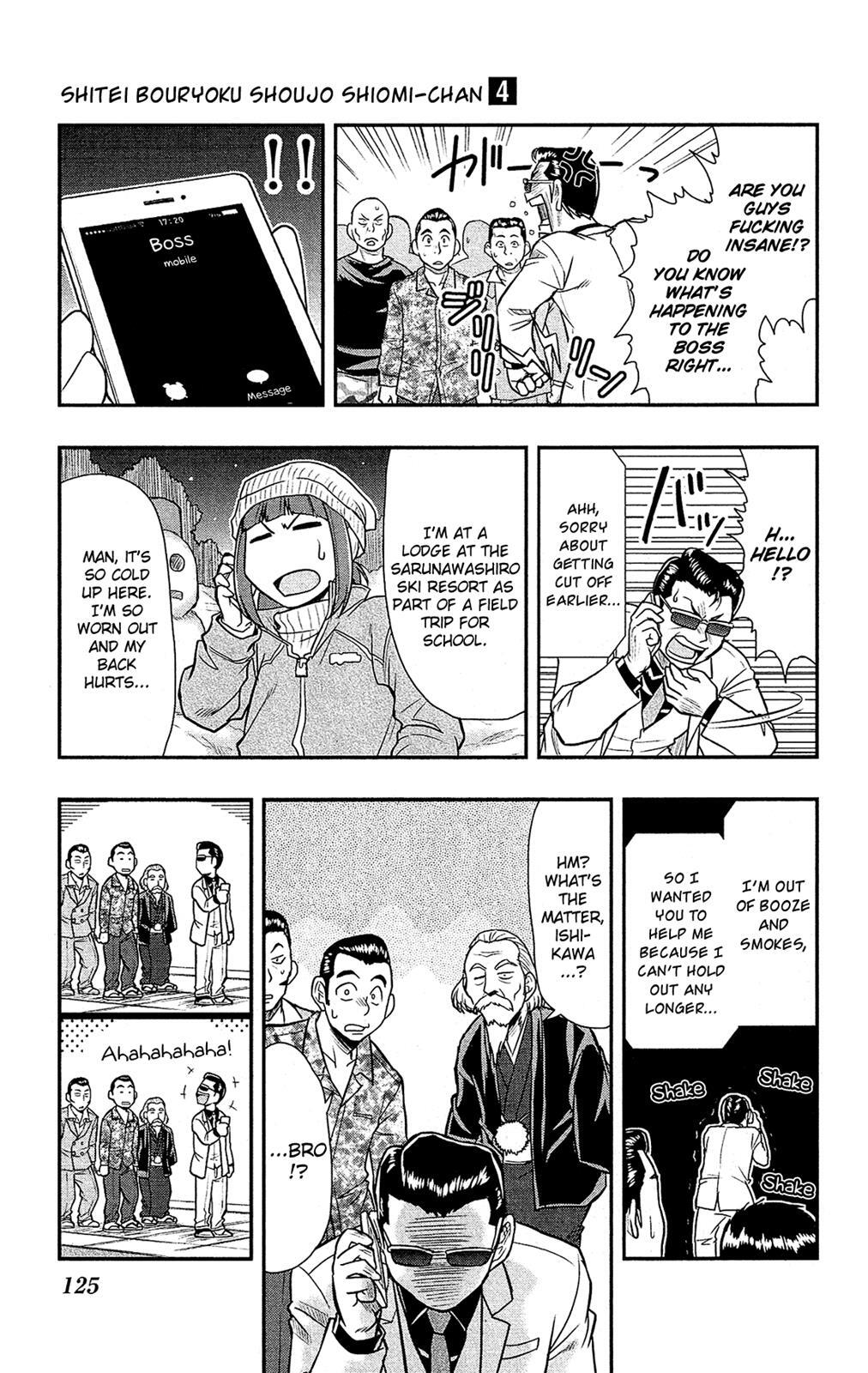 Read Shitei Bouryoku Shoujo Shiomi-chan Manga Online