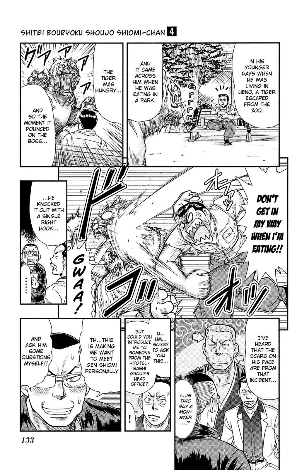 Read Shitei Bouryoku Shoujo Shiomi-chan Manga Online