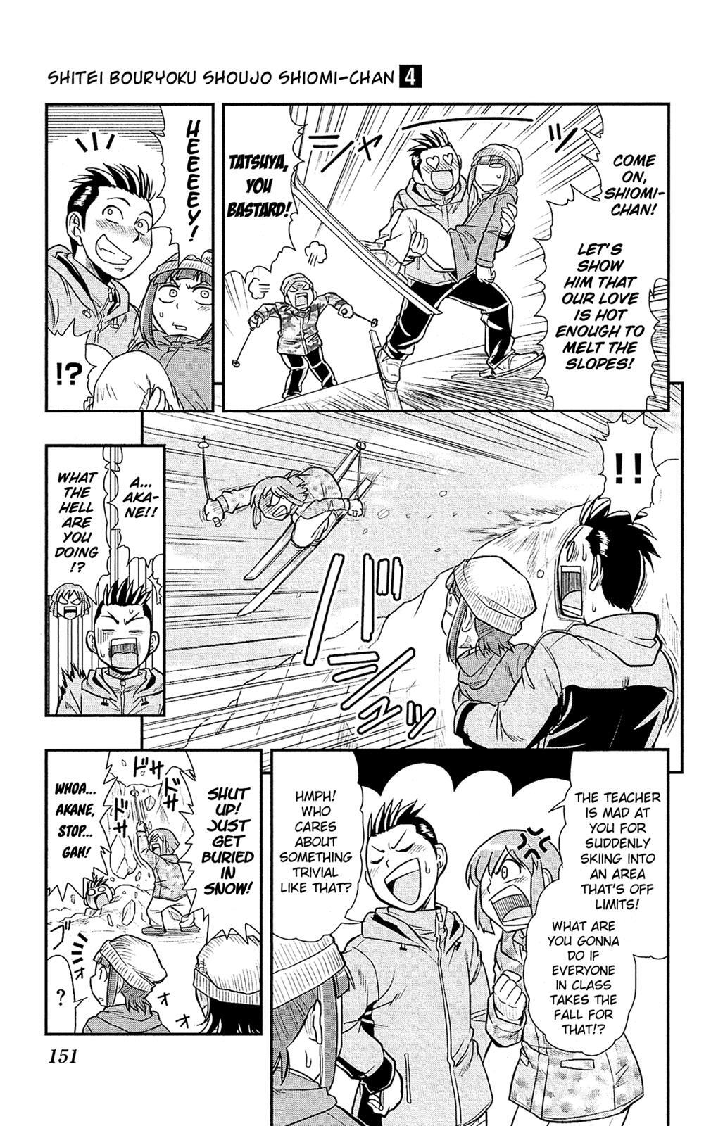 Read Shitei Bouryoku Shoujo Shiomi-chan Manga Online