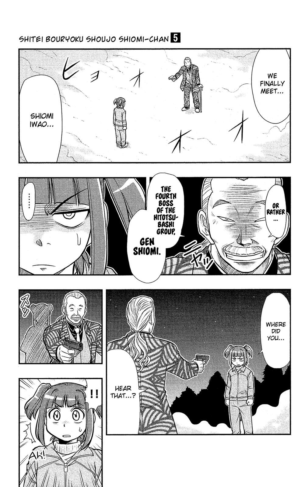 Read Shitei Bouryoku Shoujo Shiomi-chan Manga Online