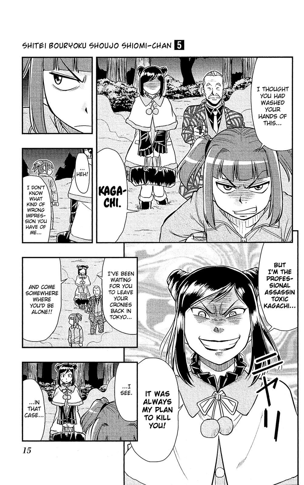 Read Shitei Bouryoku Shoujo Shiomi-chan Manga Online