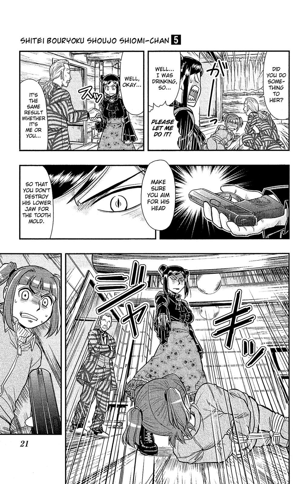 Read Shitei Bouryoku Shoujo Shiomi-chan Manga Online