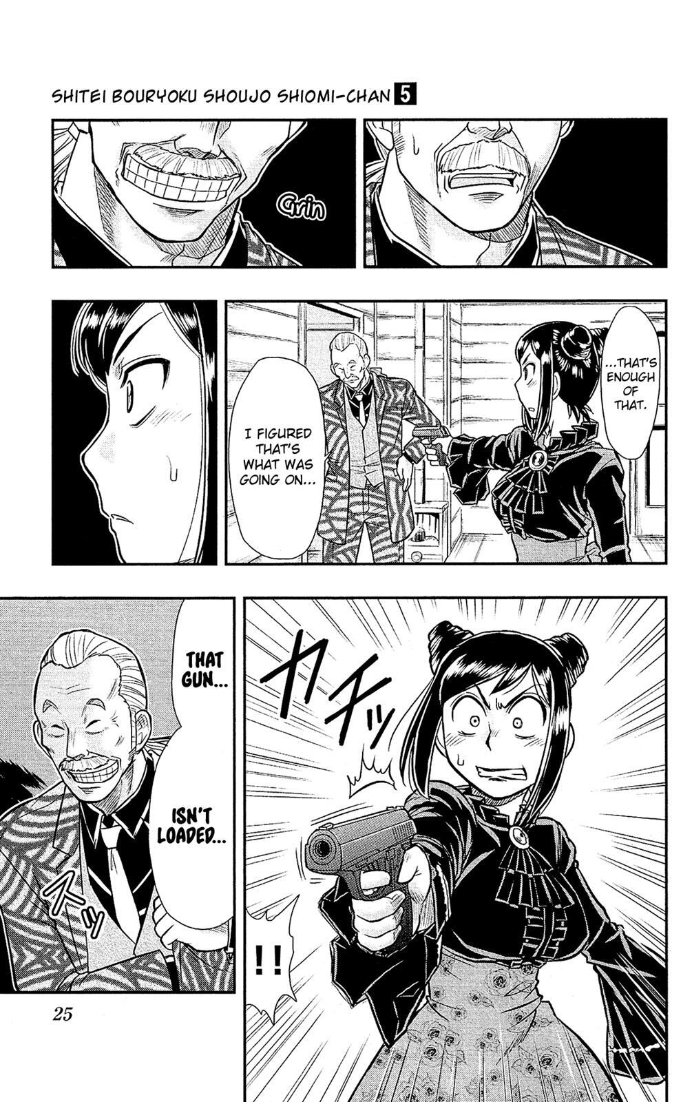 Read Shitei Bouryoku Shoujo Shiomi-chan Manga Online